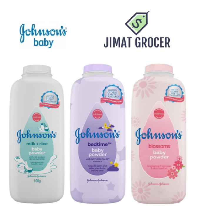Johnson's Baby Talcum Powder Regular / Blossom / Bedtime 75g + 25g