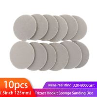 ♧☾ 5 125mm Trizact Hookit Foam Disc Wet Dry Spong Sanding Disc 320-8000 Grit Polishing Buffer Sanding Paper Abrasive Tools