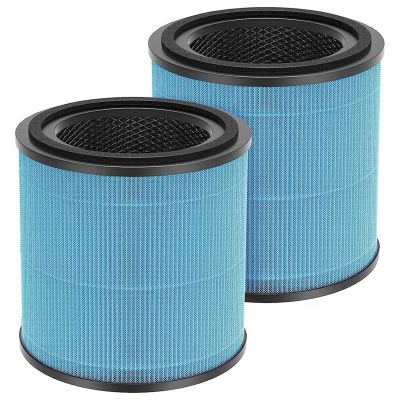 AP0601 Air Purifier Replacement Filter Parts Kit for AIRTO, 4 Stage H13 True HEPA Filter, AP0601-RF Filters 2 Pack