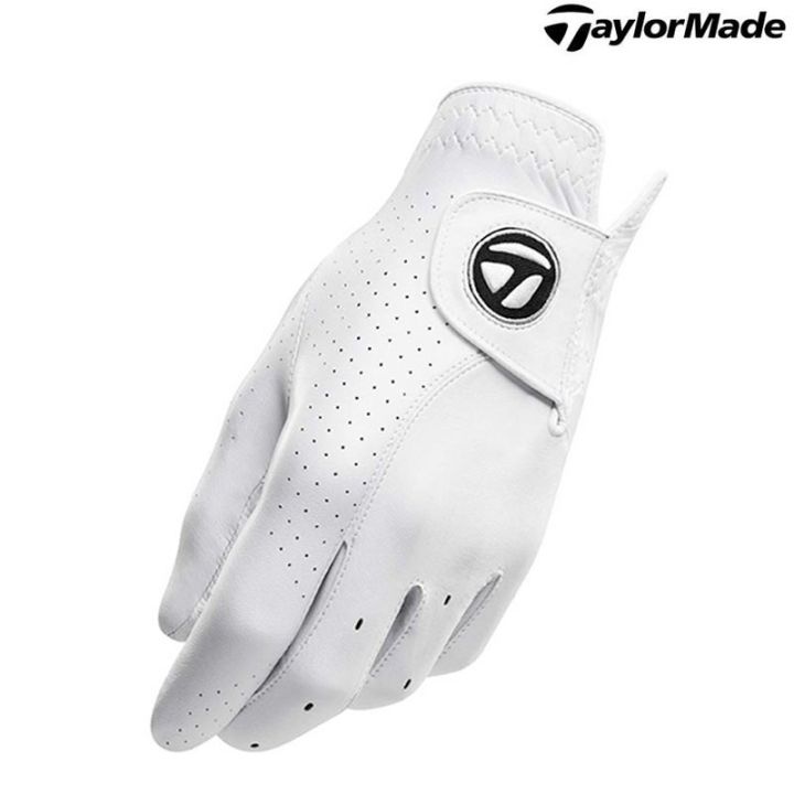 กอล์ฟ-taylormade-หนัง-lambskin-สำหรับผู้ชาย-ถุงมือมืออาชีพ-taylormade-ระบายอากาศได้กันลื่นซ้าย