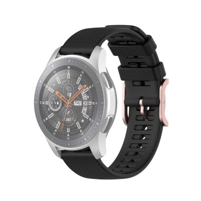 สำหรับ Samsung Galaxy Watch3 45มม./Galaxy Watch 46มม. 22มม. สายนาฬิกาลายพื้นลายจุด (สีส้ม)