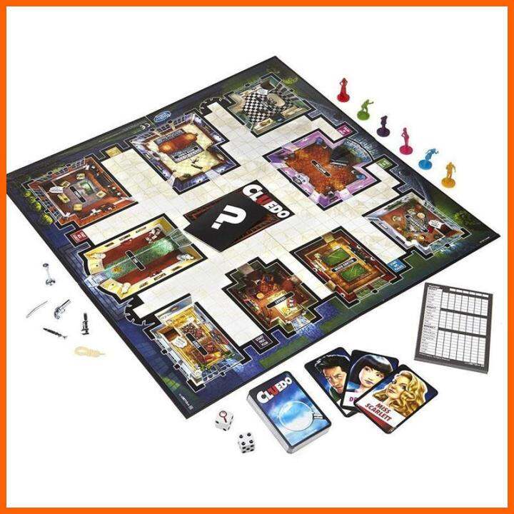 ร้านเซอร์ไพร์ส-เกมกระดานcluedo-เกมลึกลับคลาสสิกของขวัญเกมปาร์ตี้ยอดนิยมนำเสนอเวอร์ชั่นภาษาอังกฤษ