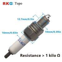 RKG Candle Spark Plug For Yamaha TTR 125 Virago 250 V Star 250 XV 250 YBR 125 Raptor 50 YFM 250 Big Bear YFM 125 XTZ 125 Spark Plugs Wires