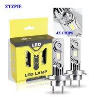 ZTZPIE 20000LM 120W 6500K H7 Led Headlight 4X/8X CSP CHIP Car Fog Light Bulbs 12V 1:1 With The Original Vehicle