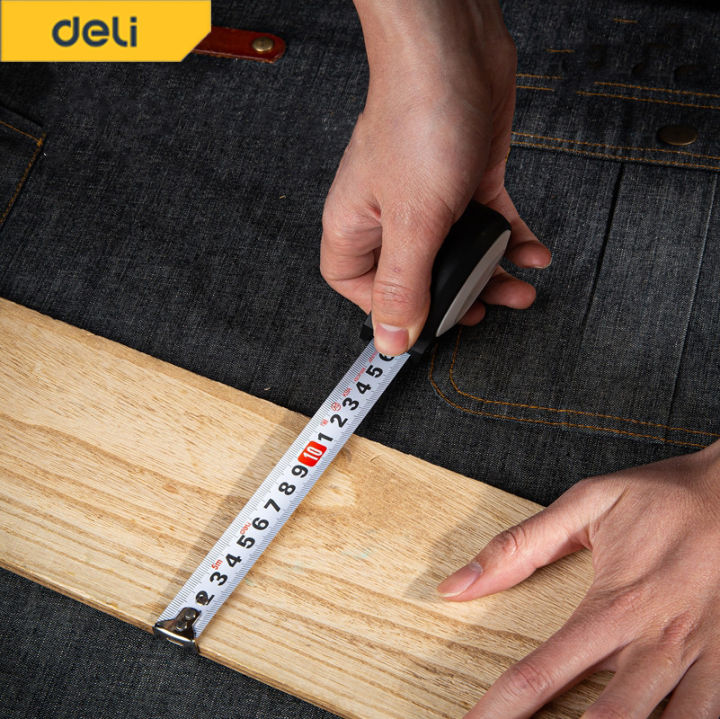 deli-ตลับเมตร-ตลับเมตรหุ้มยาง-ตลับเมตรพกพา-3-5-เมตร-มีกันกระแทก-กันตก-ความแม่นยำสูง-พกพาสะดวก-ใช้งานง่าย-tape-measure