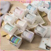 Yumi เทปวาชิ แพ็ค 10 ม้วน DIY สำหรับตกแต่งไออารี่ สำหรับติดตกแต่ง DIY มีสินค้าพร้อมส่ง