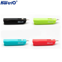 KW-Trio 05304M เครื่องเย็บกระดาษพกพาเบอร์ 10 เย็บได้ 10 แผ่น คละสี1ชิ้น Stapler แถมลวดเย็บ แม็กเย็บกระดาษ แม็คเย็บกระดาษ