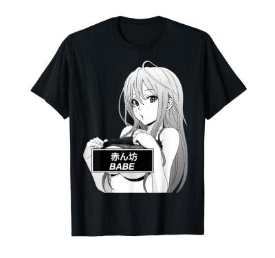 Babe Hent Shirt Aesthetic Vaporwave T-Shirt Anime Manga Cotton Men 2019 Summer Sale Pre-Cotton For MenS T Shirt Ideas 【Size S-4XL-5XL-6XL】