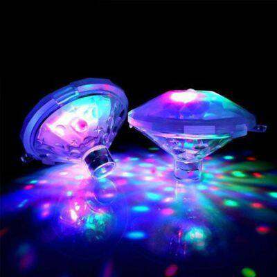 ANGCHI Party Flashing Lamp Colorful RGB Hot Tub Spa Lamp Swimming Pool Floating Underwater LED Light