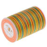 LazaraStores 0.45Mm 85M Waxed Wax เชือกเส้นด้ายงานเย็บปักถักร้อยสำหรับหนัง Caft เย็บ Spool