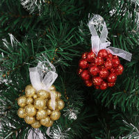 Judixy ลูกบอลประดับของตกแต่งต้นไม้คริสต์มาส2023ของขวัญปีใหม่จี้สีแดงสีทองสีขาวซูเปอร์มาร์เก็ต