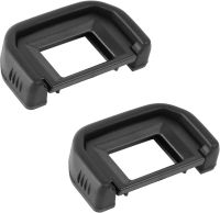 2pc Camera Eyecup Eyepiece Replacement Viewfinder Protector Compatible with Canon EF EOS 300D 350D 400D 450D 500D 550D 600D