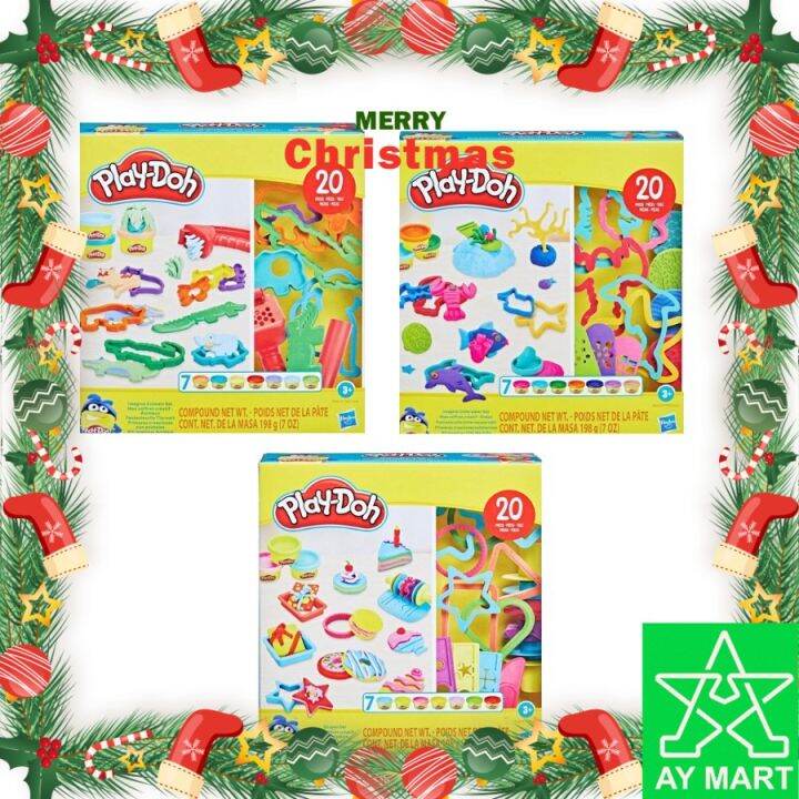 Play-Doh Creative Creations Shape / Animals / Underwater Sets 20 Tools ...