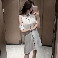 --SY23726▼ silk ghtdress womens summer long knee-length new fashn sexy and arg ternet celebri large size cool summer jamas