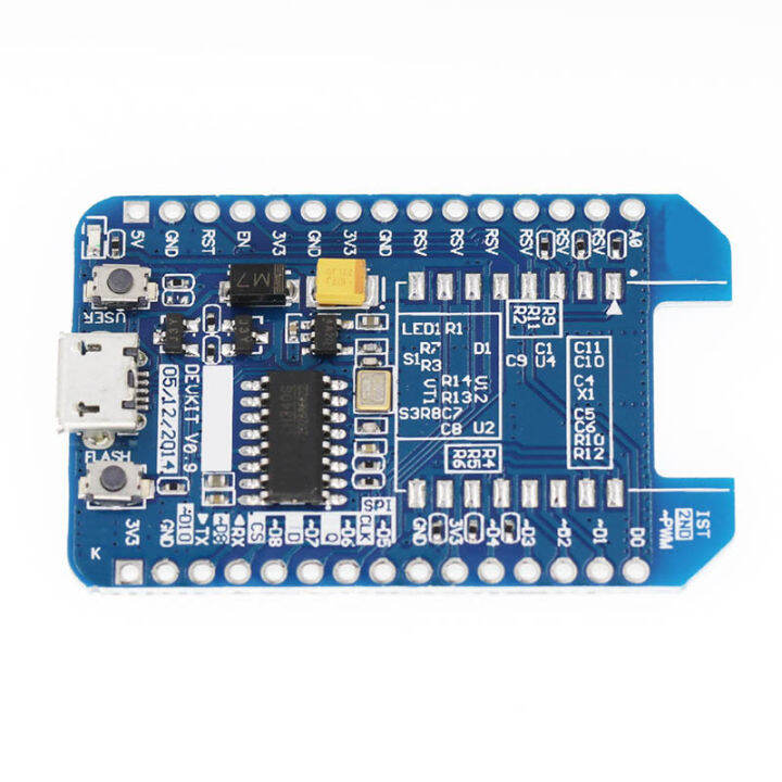 อะแดปเตอร์สีฟ้า-ch340g-สำหรับ-nodemcu-lua-v3-esp8266ที่ได้รับการจัดอันดับ-wifi-iot-adapter-board-esp12f-wifi-internet-development-board