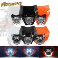 สำหรับ KTM ไฟหน้าแผ่น LED EXC 300 SX MX 250 450 F Airing จักรยานสกปรก Supermoto วิบากอุปกรณ์ E Nduro ไฟหน้ารถจักรยานยนต์