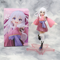 ไซยิ?ของขวัญ?แม่มดที่หลงทาง20ซม. ภาพอนิเมะการเดินทางของ Elaina Majo No Tabitabi Elaina Taito PVC ตุ๊กตาขยับแขนขาได้ของขวัญของเล่นแบบจำลองของสะสม