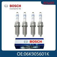 【YF】 BOSCH Original Genuine 4pcs 0241245677 06K905601K Double Iridium Spark Plugs For Audi A3 Q3 TT VW Atlas Jetta Car Ignition Plug