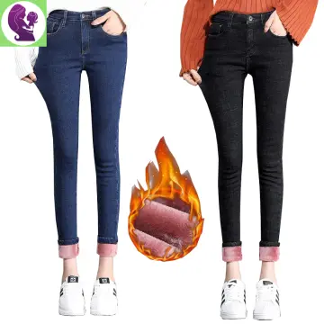 Shop Long Jeans Pants For Women Plus Size online