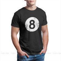 8 BALL Mans TShirt Billiard Cue Sport Pool Snooker Games Crewneck Short Sleeve 100% Cotton T Shirt Top Quality Birthday Gifts XS-6XL