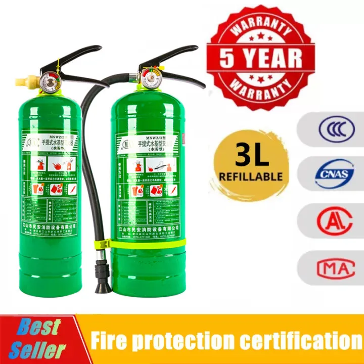 Fire Extinguisher 3L Expiration Refillable Fire Extinguisher Lazada PH