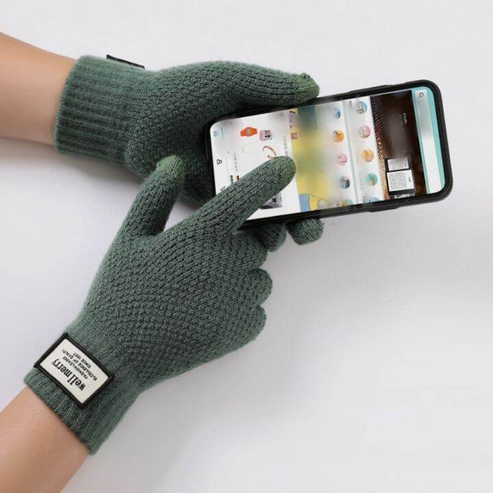 hotx-dt-knitted-gloves-for-men-warm-touchscreen-cycling-thermal-size-thickness