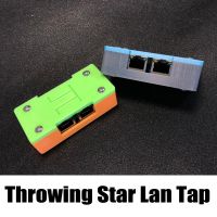 【Exclusive】 กล่อง Passive Ethernet Tap Throwing Star LAN Tap Network Packet Capture Monitoring Ethernet Communication Rj45 Connector