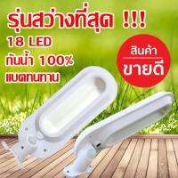 DIY SIAM โคมไฟโซล่าเซลล์ มีเซ็นเซอร์ในตัว รุ่น S-W17BW (แสงสีขาว)