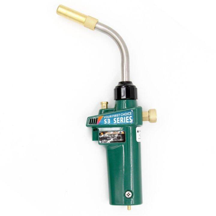 Heating Solder Burner Braze Welding Torch MAPP Gas Self Ignition