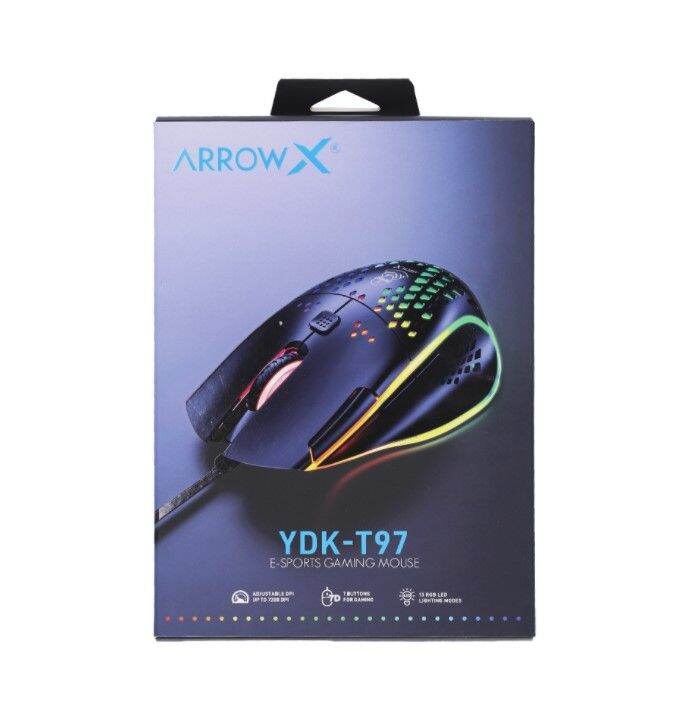 mouse-เมาส์-arrow-x-t97-black