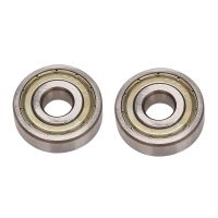 2X 6200Z 10mm x 30mm x 9mm Double Shielded Ball Bearing