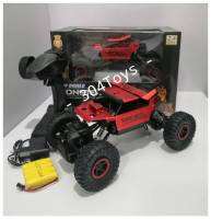 รถบังคับ บิ๊กฟุต ไต่หิน ROCK CRAWLER บอดี้เหล็ก 4x4 2.4G ขนาด 1/18 สีแดง