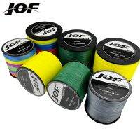 JOF 500M 12 Strands 9 Strands 8 Strands Fishing Line PE Multicolor Multifilament Strong Carp Fishing Line 18LB-135LB Fishing Lines