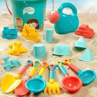 hot【DT】✸  18PCS Beach for Kids Plastic Shovel Mold Outdoor Game Watering Kettle Plaything Digging