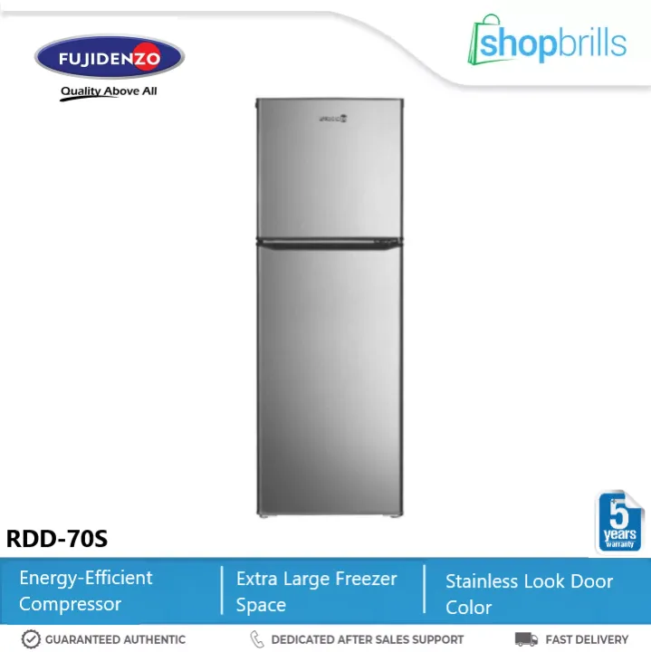 Fujidenzo Rdd 70s 70 Cuft Two Door Refrigerator Lazada Ph 7196