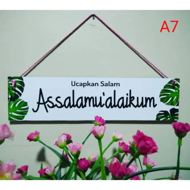 stiker ucapan assalamualaikum