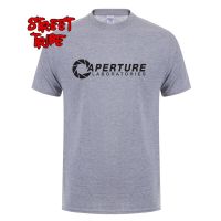 New Aperture Laboratories T Shirt Summer Men Oversize O-Neck T-Shirt Cotton Aperture Science Game Tee Shirt Man Clothing 【Size S-4XL-5XL-6XL】