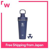 [Takeya Official] Spout Tumbler 0.7L Midnight 700Ml Shaker With Agitator Water Bottle Stainless Steel Bottle Direct Drinking Cold Only Takeya TAKEYA