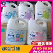 Nước Giặt Xả DNEE Thái Lan Đủ Màu 3000ml Tem Đại Thịnh, Dịu Nhẹ