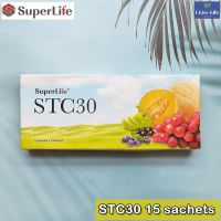 STC30 SUPERLIFE STC30 ซุปเปอร์ไลฟ์ เอสทีซี30   มี 15sachets  ผลิตภัณฑ์เสริมอาหาร สเต็มเซลล์บำรุงสุขภาพภายในภายนอก