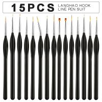 15pcs Art Painting Brush Set Professional Miniature Fine Detail Oil Brushes Artist Brushes Tools