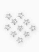 Cider 10pcs Glitter Star Shaped Hair Clip