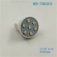 MR8 LED Light Bulb 2W 3W AC/DC 12V 12-24V MR8 Led Lamp 5050 2835 SMD Led Spotlight Warm/Cold White Energy Saving Home Lighting