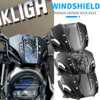 MKLIGHTECH สำหรับฮอนด้า CB300R Cb250r 2019-2023รถจักรยานยนต์ด้านหน้ากระจก ABS กระจกลม D Eflector อุปกรณ์เสริม