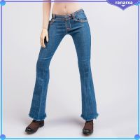 COD [Ranarxamy] 1/6 Scale FEMALE CLASSIC DENIM JEANS pants for 12   Hot Toys Action FIGURE Body clothing Accessories