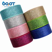 OOOT BAORJCT G-18522-255 22MM 10yards Glitter Ribbons Thermal Transfer Printed Grosgrain Wedding Accessories DIY Materials Gift Wrapping  Bags