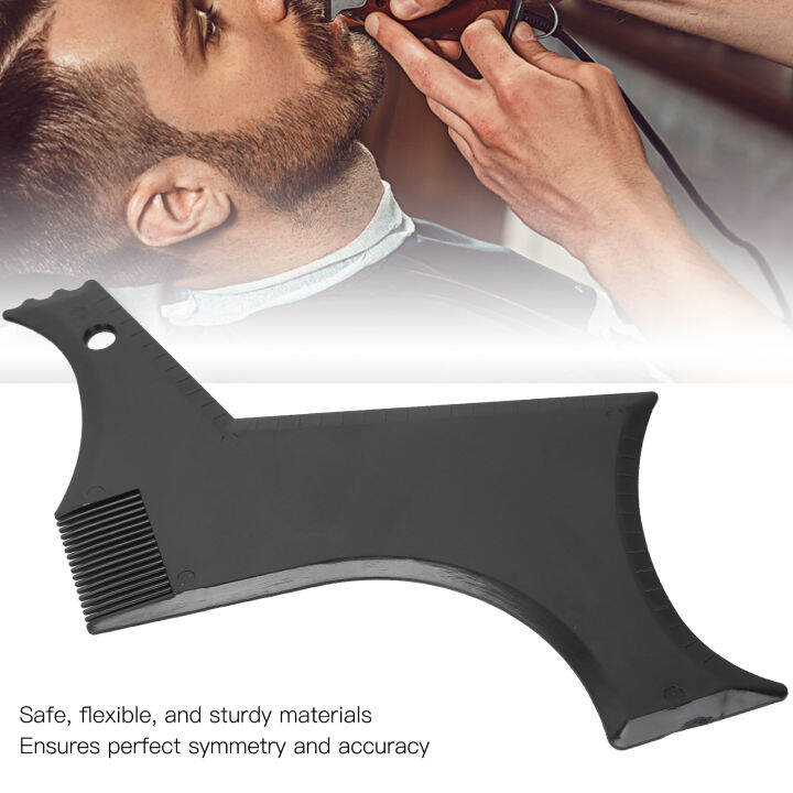 Beard Shaping Tool Razor Line Up for Trimming Neckline Sideburns Goatee