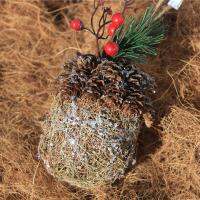 5.9 quot; Acorn Pinecone Decorations Home Handmade Craft Christmas Decors Noel New Year Arvore Decorative Tree Decoration Ornaments