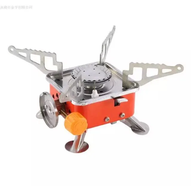 Outdoor Mini Small Square Stove Gas Stove Portable Folding