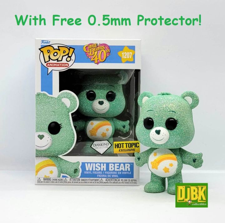 Funko Care Bears Funko POP | Exclusive Wish Bear Diamond Edition